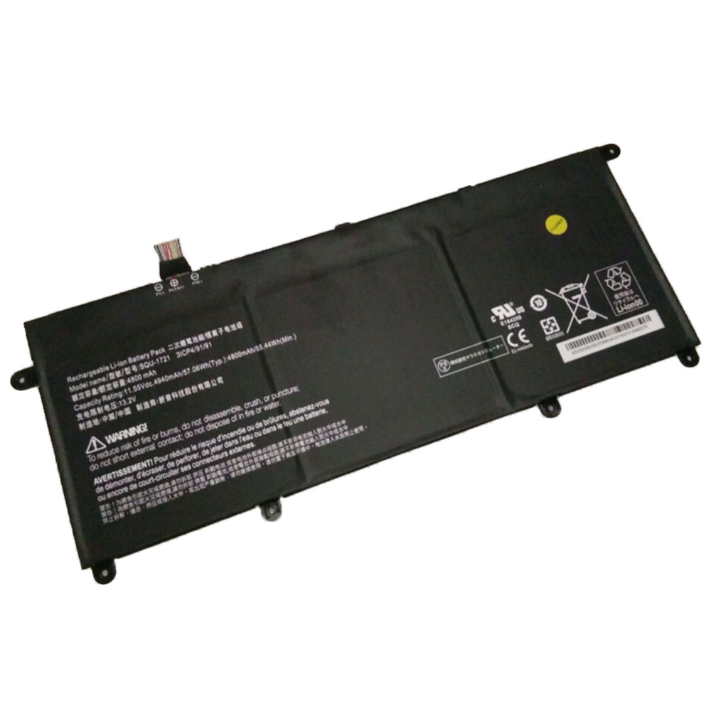 Batería para HASEE SQU-1307-4ICP-48-hasee-SQU-1721
